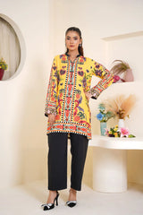 Gulbahar By Arha Eman Stitched Summer Collection'2025-Daffodil Dreams – Yellow Co ord