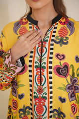 Gulbahar By Arha Eman Stitched Summer Collection'2025-Daffodil Dreams – Yellow Co ord