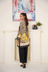 Gulbahar By Arha Eman Stitched Summer Collection'2025-Daisy – Yellow Co ord