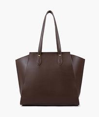 RTW Creation - Dark brown classic tote bag