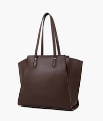 RTW Creation - Dark brown classic tote bag