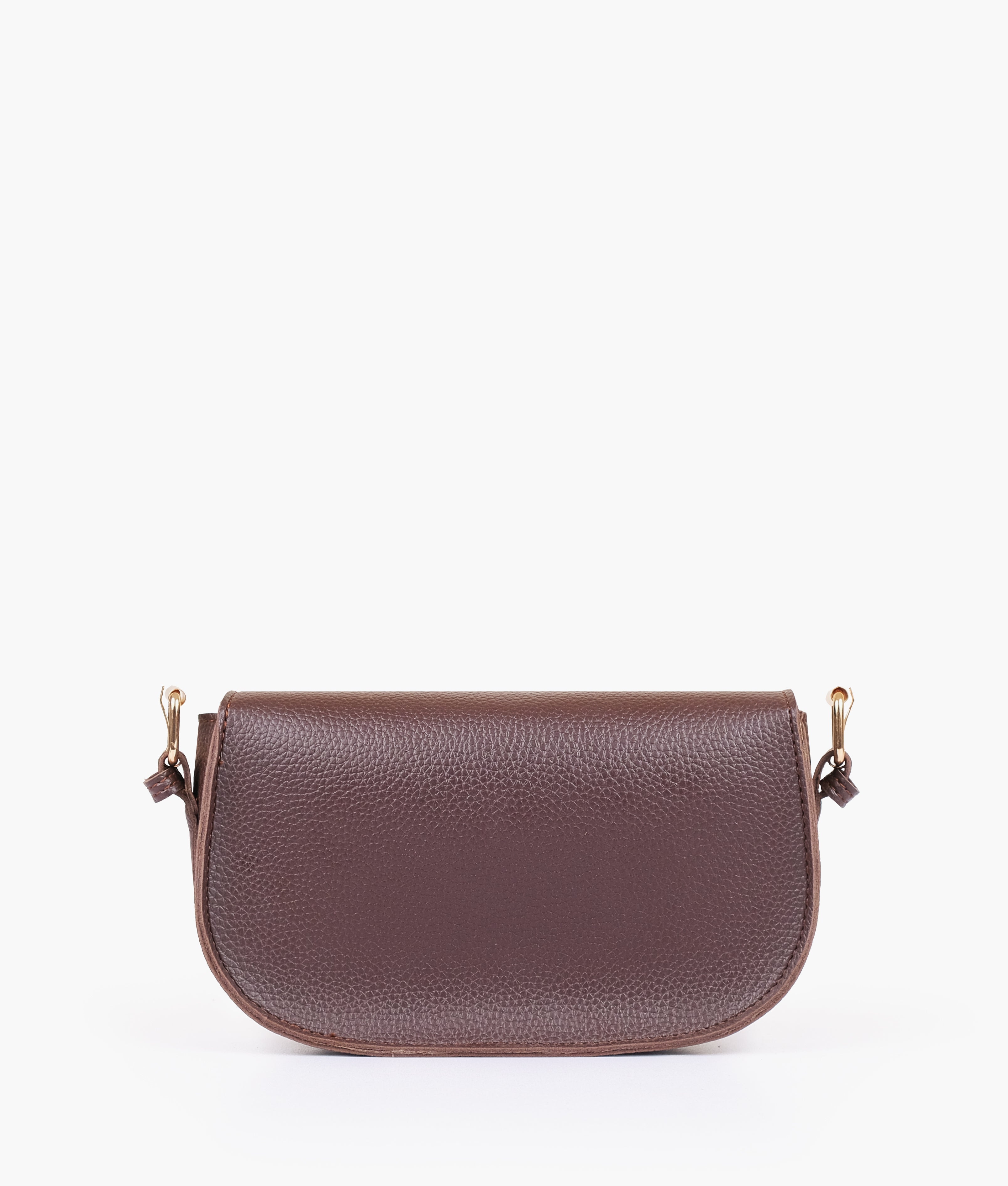 RTW Creation - Dark brown east-west shoulder bag