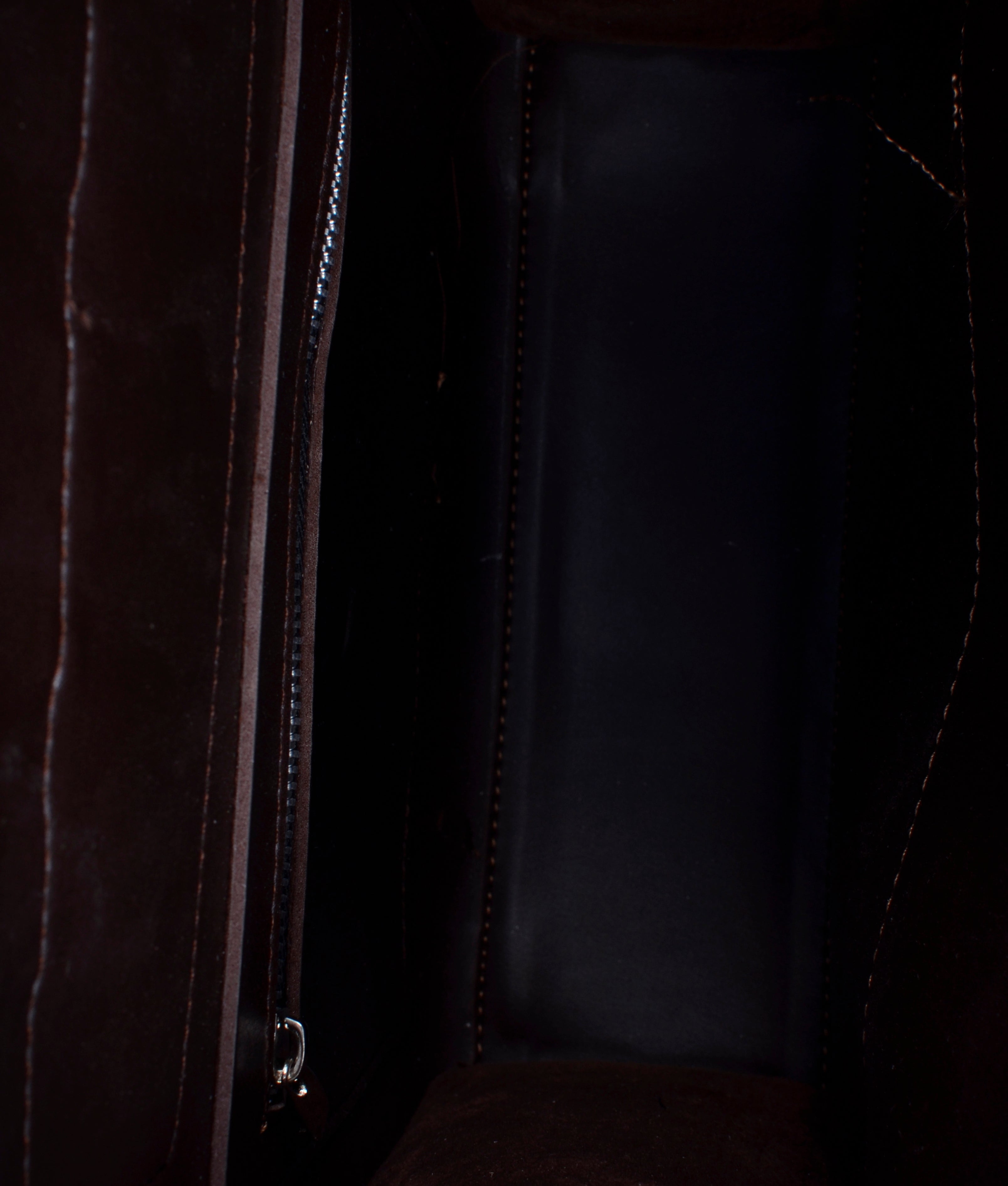 RTW Creation - Dark brown suede adventure backpack