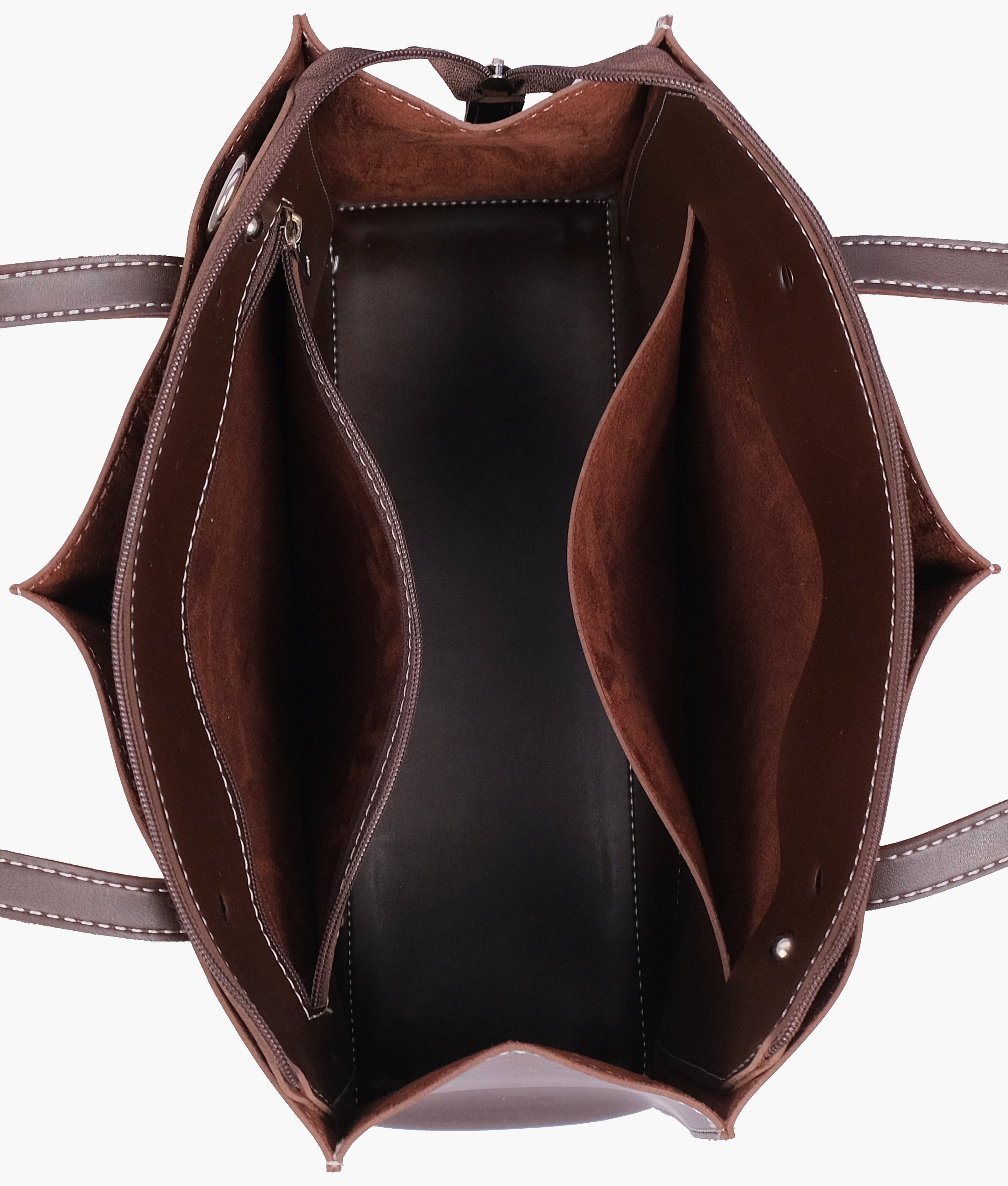RTW Creation - Dark brown work tote bag