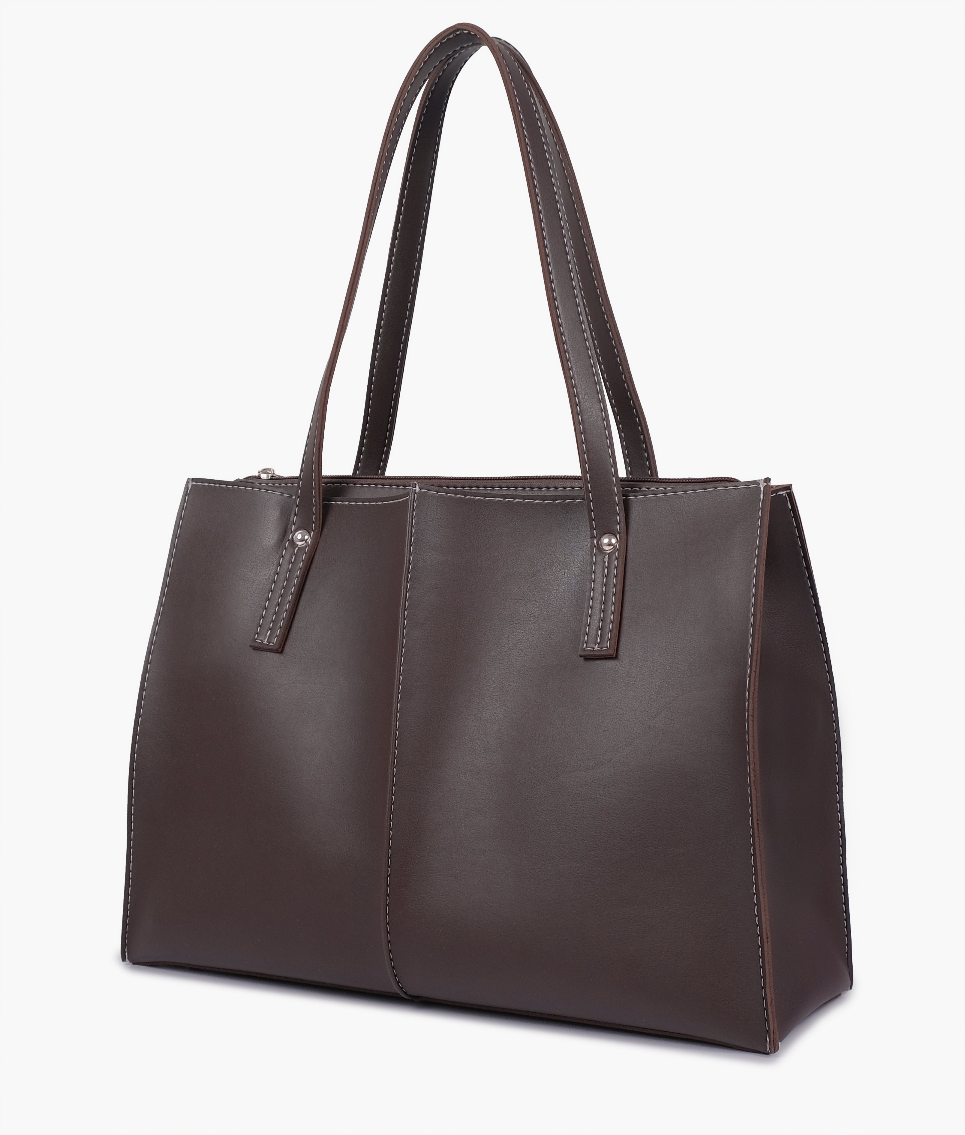 RTW Creation - Dark brown work tote bag