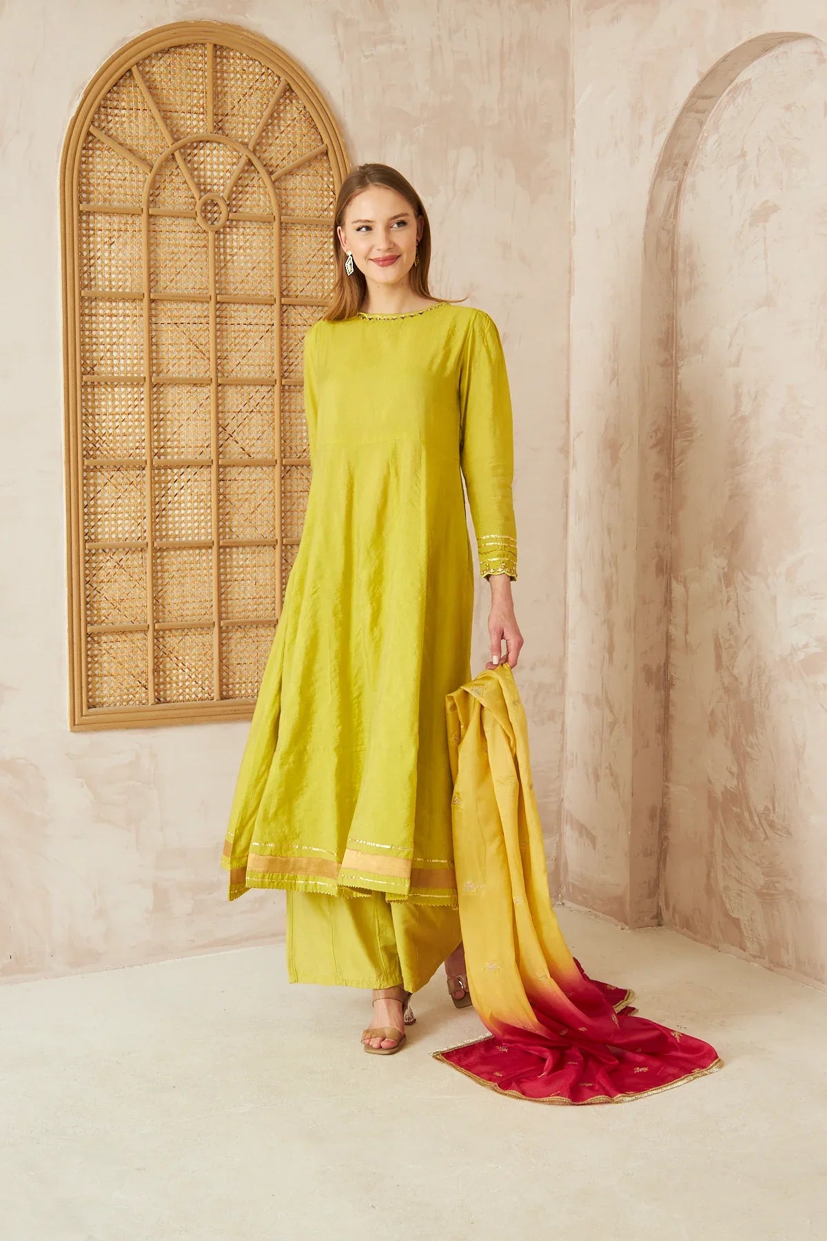 Dhaga Stitched 3 Piece Formals Collection'2025-Gul