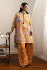 Coco By Zara Shahjahan Unstitched 3 Piece Prints Drop Two Suit-4A-KOHANA