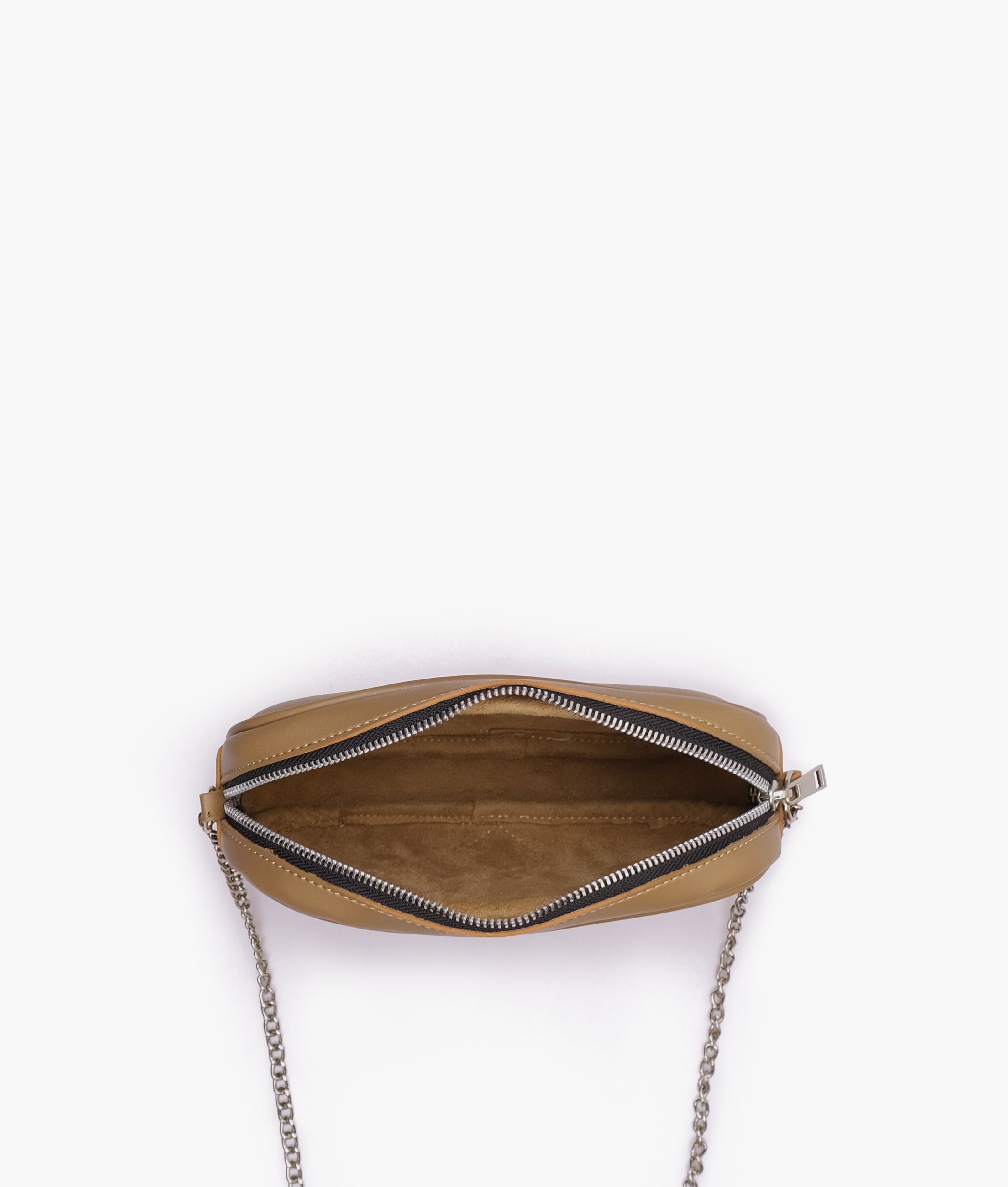 RTW Creation - Coffee mini quilted crossbody bag