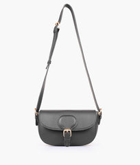 RTW Creation - Black east-west shoulder bag
