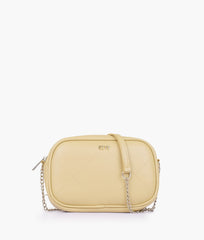 RTW Creation - Off-white mini quilted crossbody bag