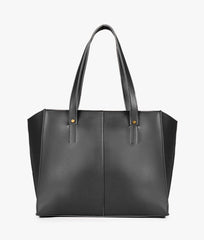 RTW Creation - Black over the shoulder tote bag