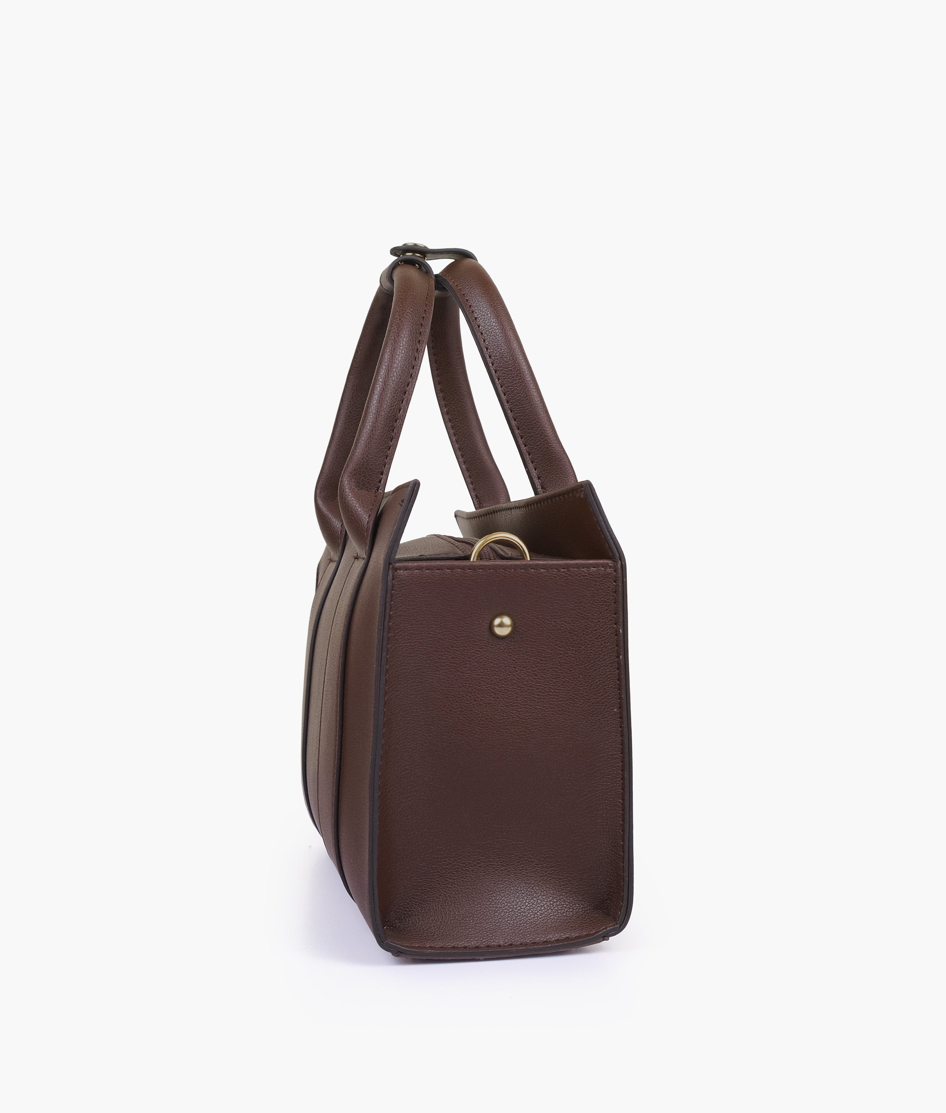 RTW Creation - The dark brown mini tote bag