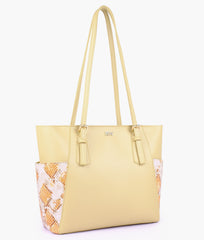 RTW Creation - Off-white double pocket tote