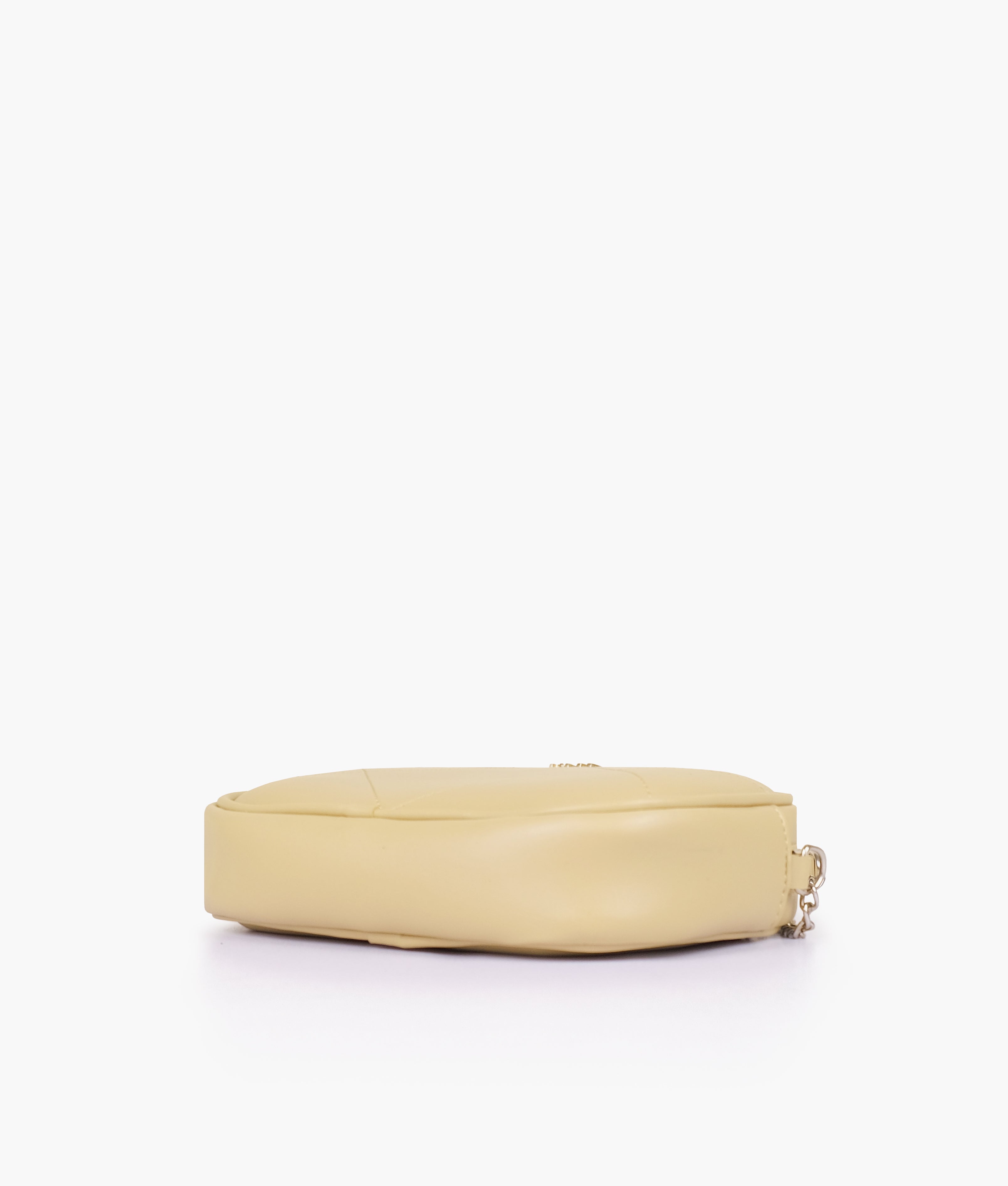 RTW Creation - Off-white mini quilted crossbody bag