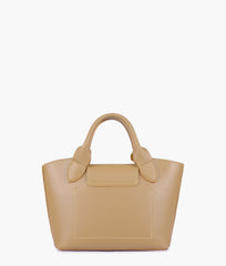 RTW Creation - Coffee mini top-handle tote bag