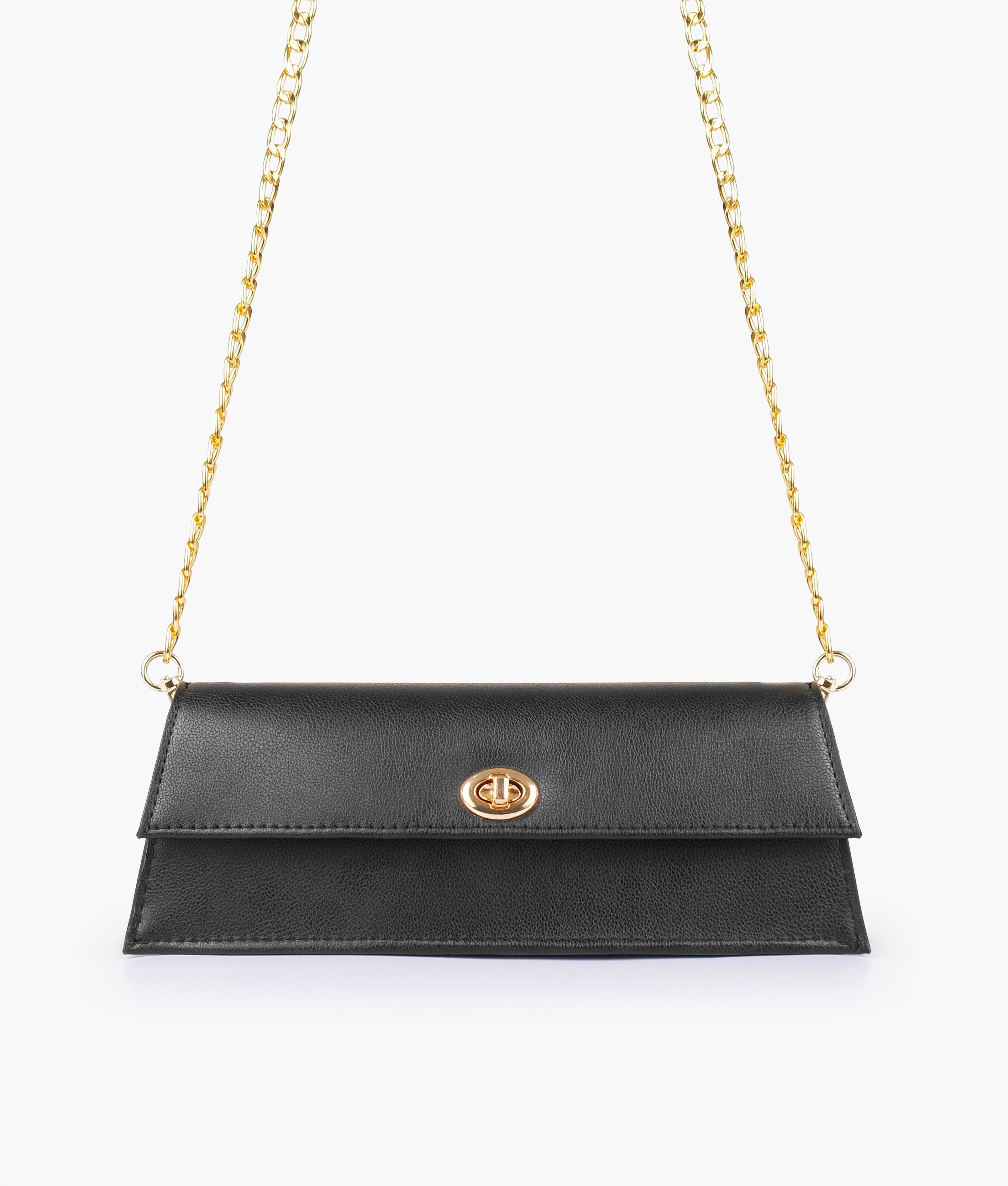 RTW Creation - Black elongated clutch bag