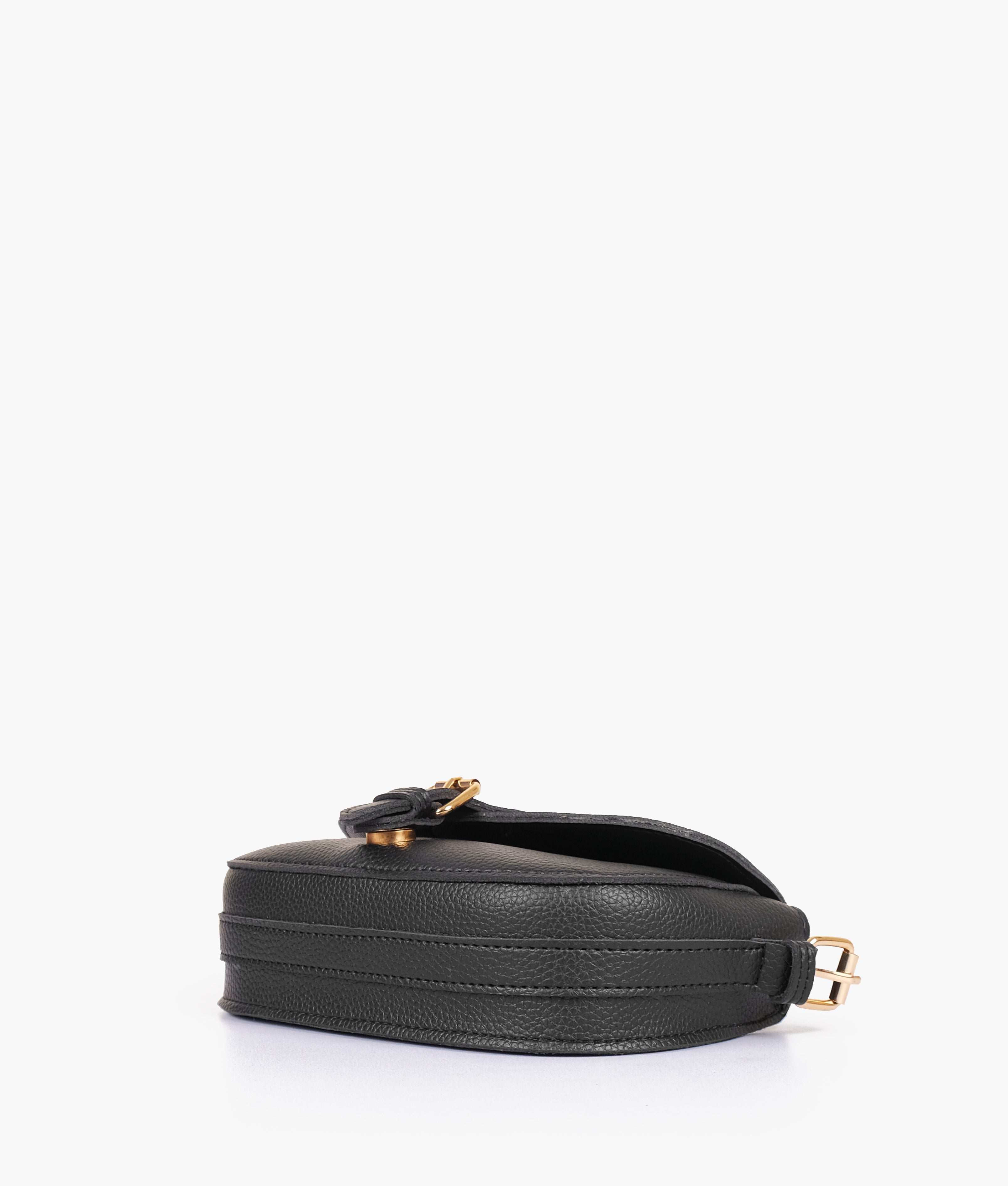 RTW Creation - Black east-west shoulder bag