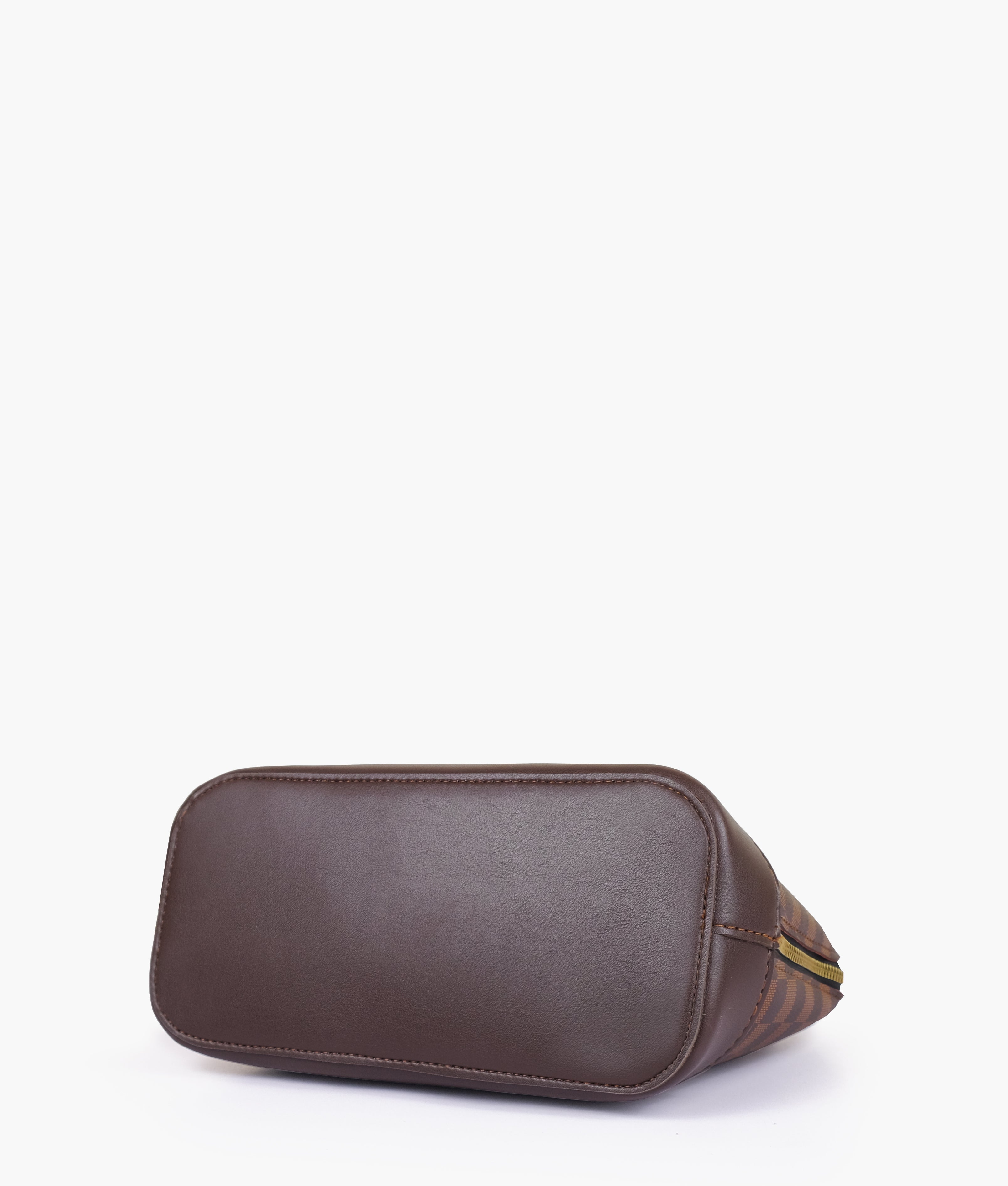 RTW Creation - Dark brown dome satchel handbag