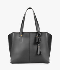 RTW Creation - Black over the shoulder tote bag