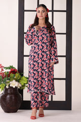 Meerak Stitched 2 Piece Winter Suit-AFG-06