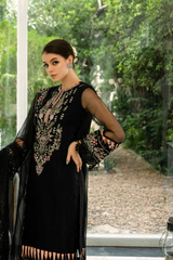 Meeral Unstitched 3 Piece Luxury Formals Pret Suit-Arisa - Meeral Luxe