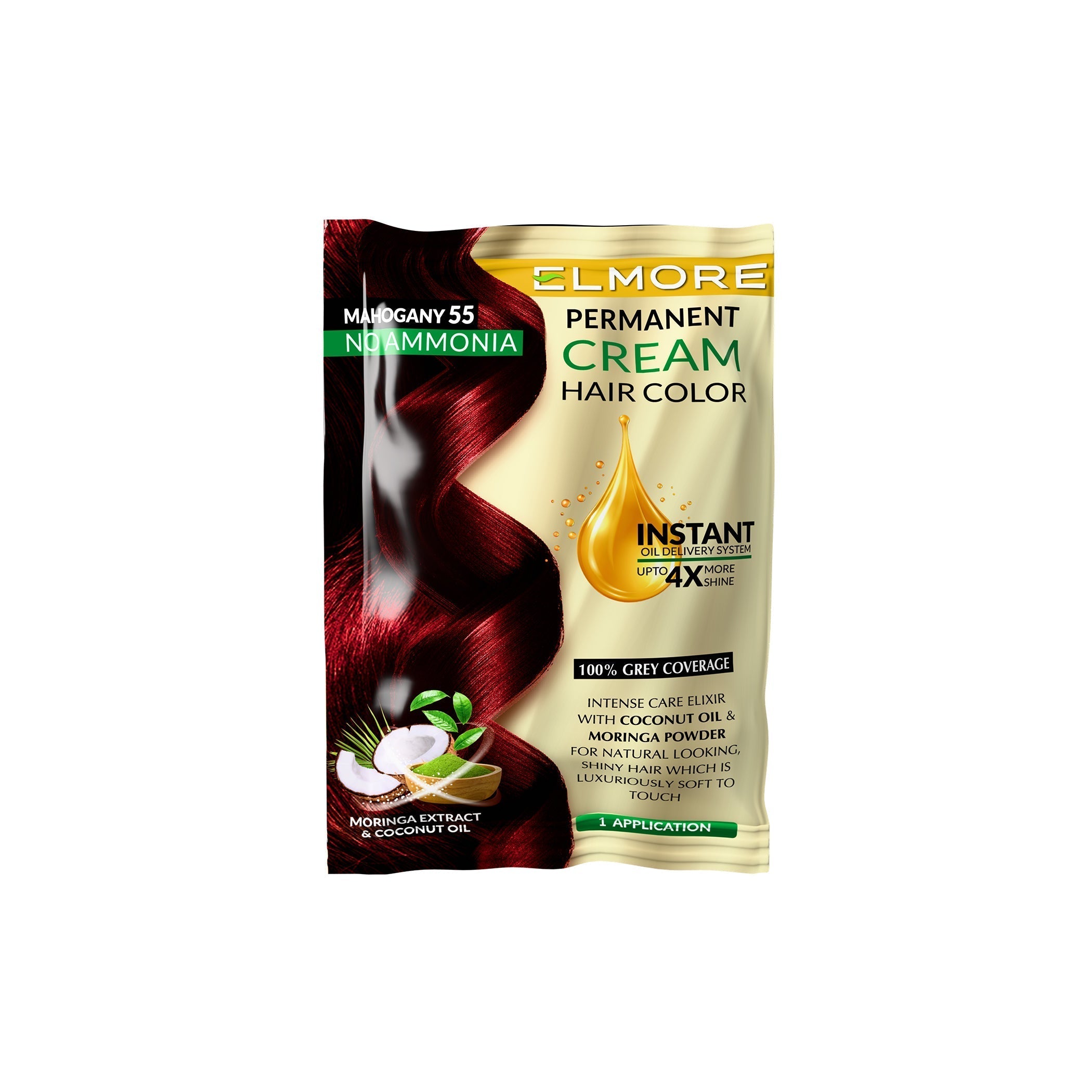 Top Mahogany Hair Color in Pakistan â€“ Elmore Advanced Cream Hair Dye for Deep, Elegant Shine