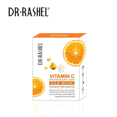 Dr Rashel-Vitamin c brightening & anti-aging silk mask
-DRL-1808