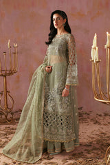 Tara By Sardinia Unstitched 3 Piece Wedding Collection-Sage