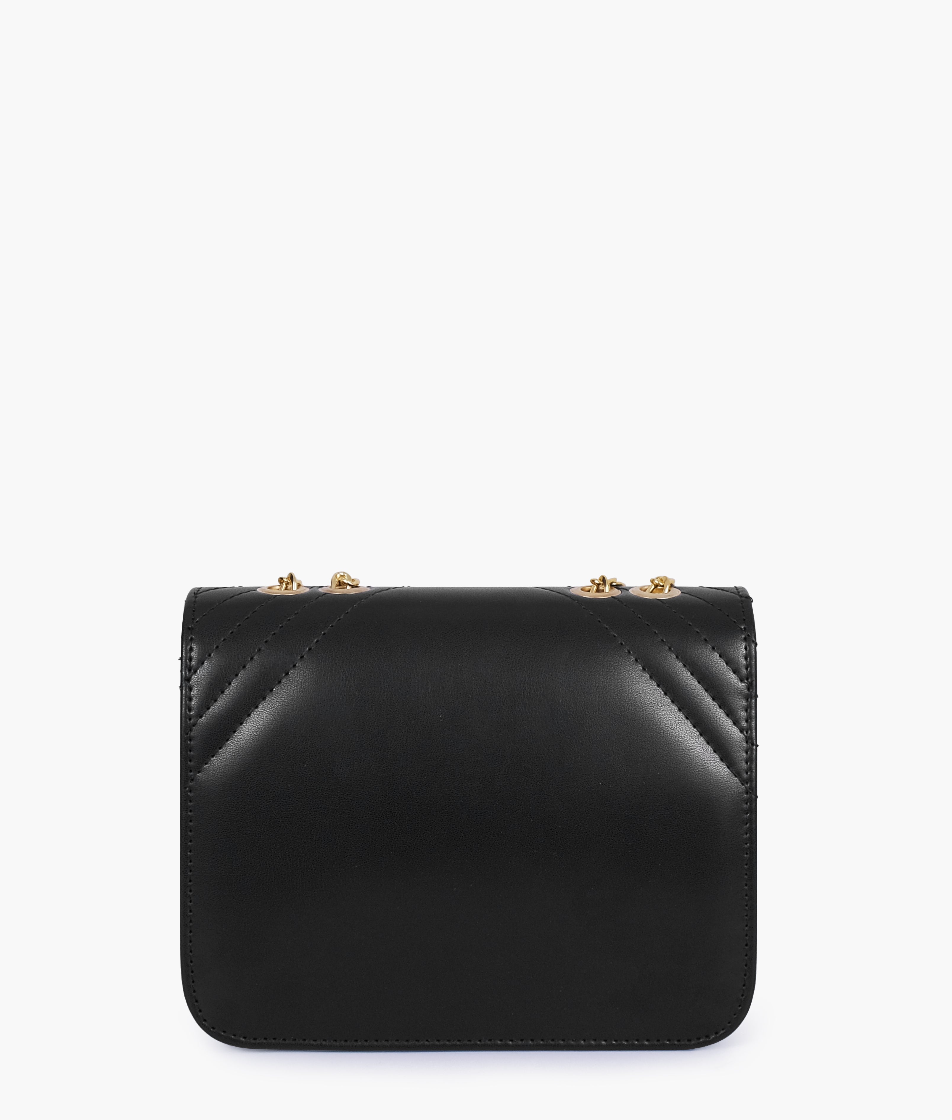RTW Creation - Grey houndstooth chain cross-body bag