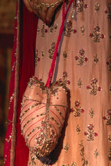 Bridal Pouch By Zaaviay Unstitched Gul E Rana Pouch