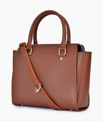 RTW Creation - Horse brown classic top-handle bag