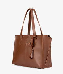 RTW Creation - Horse brown over the shoulder tote bag