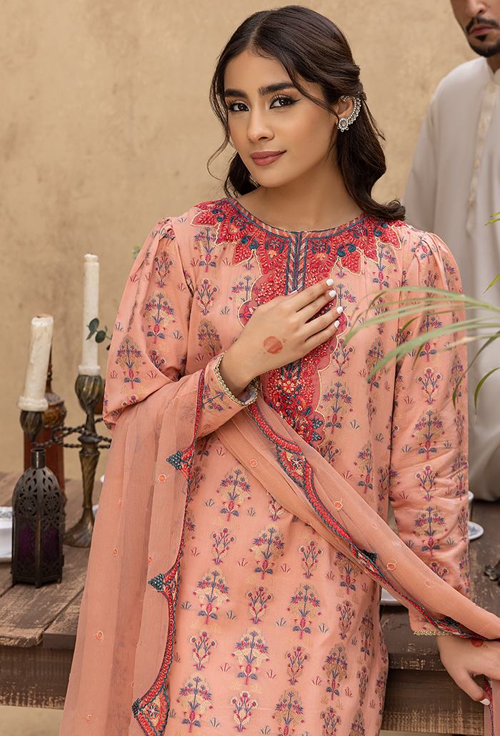 Ishq By Humdum Unstitched 3 Piece Emb Jacquard Collection'2024-IS-04