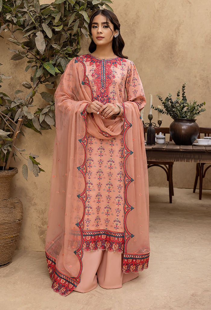 Ishq By Humdum Unstitched 3 Piece Emb Jacquard Collection'2024-IS-04