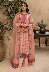 Ishq By Humdum Unstitched 3 Piece Emb Jacquard Collection'2024-IS-04