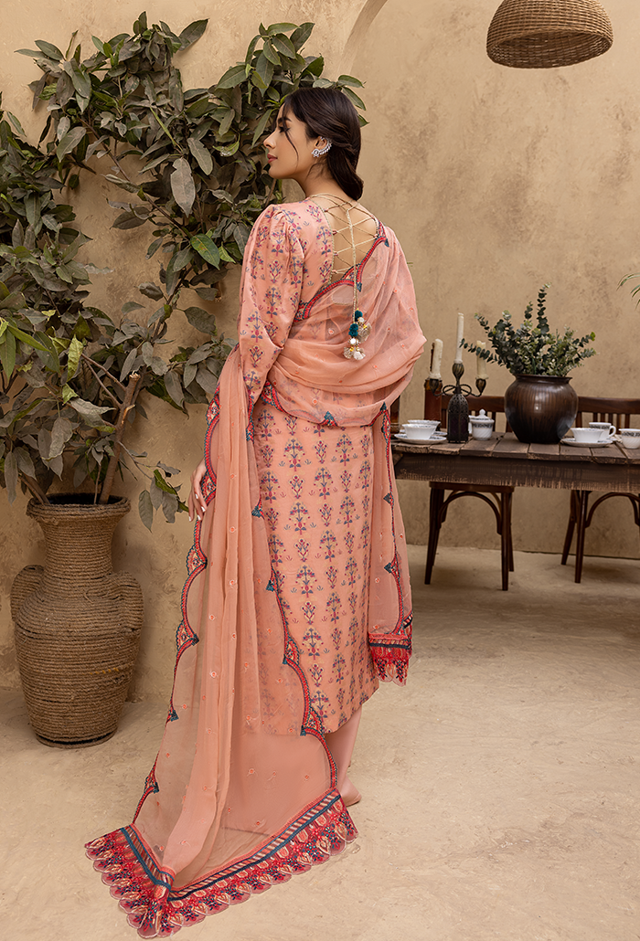 Ishq By Humdum Unstitched 3 Piece Emb Jacquard Collection'2024-IS-04