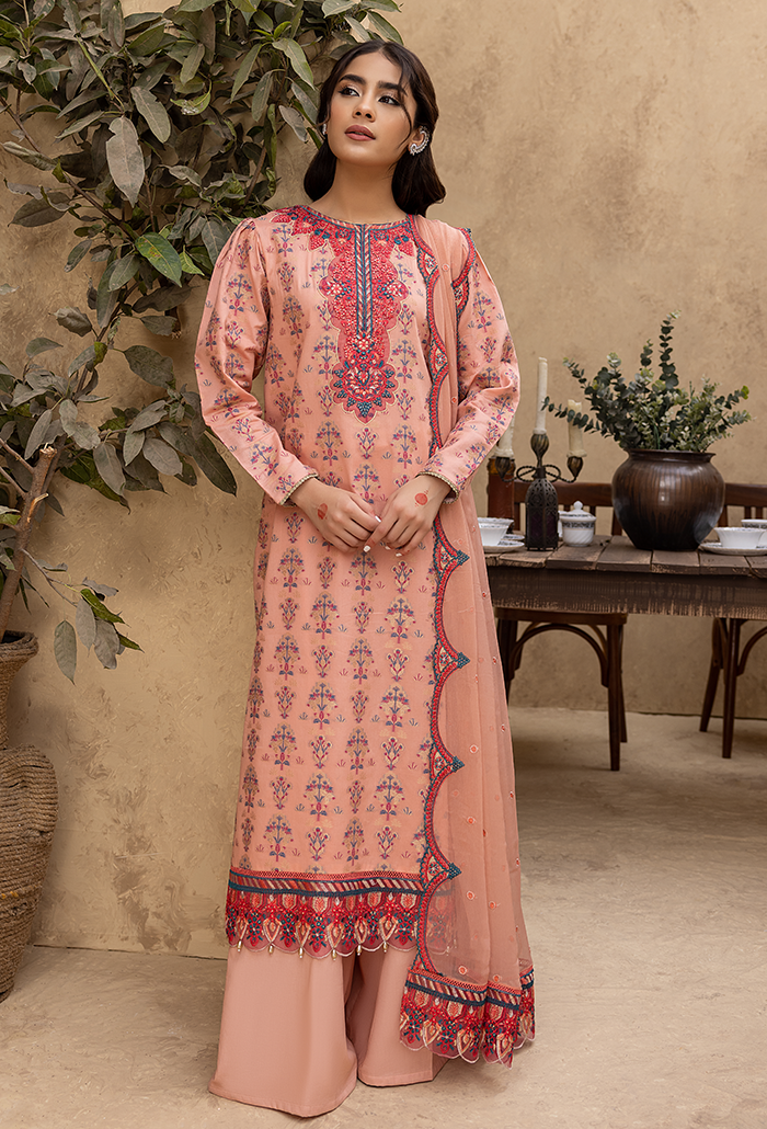 Ishq By Humdum Unstitched 3 Piece Emb Jacquard Collection'2024-IS-04