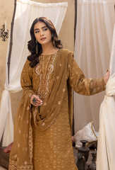 Ishq By Humdum Unstitched 3 Piece Emb Jacquard Collection'2024-IS-06