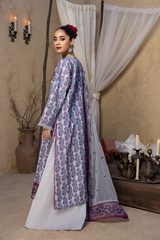 Ishq By Humdum Unstitched 3 Piece Emb Jacquard Collection'2024-IS-03