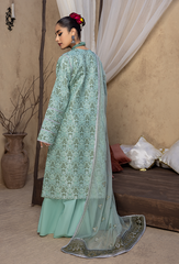 Ishq By Humdum Unstitched 3 Piece Emb Jacquard Collection'2024-IS-05