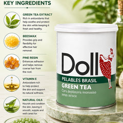 Doll Pelables Brasil - Green Tea
