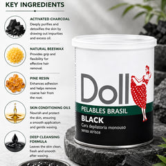 Doll Pelables Brasil - Black
