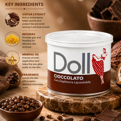 Dolls Liposoluble Depilatory Wax - Cioccolato