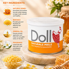 Dolls Liposoluble Depilatory Wax - Naturale Miele
