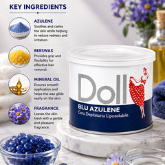 Dolls Liposoluble Depilatory Wax - Blu Azulene