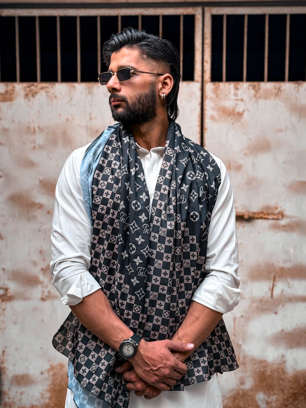 Tng By Md Men Stole Collection-Tng-Logo-Stole 001 (Men)