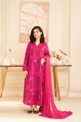 Tiraz Stitched 2 Piece Summer Suit-Khirad - 2pc