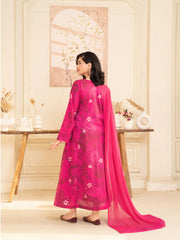 Tiraz Stitched 2 Piece Summer Suit-Khirad - 2pc