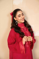 Tiraz Stitched 3 Piece Summer Suit-Aanara