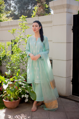 Mannat Clothing Stitched Collection-Dandelion Amina Sultan